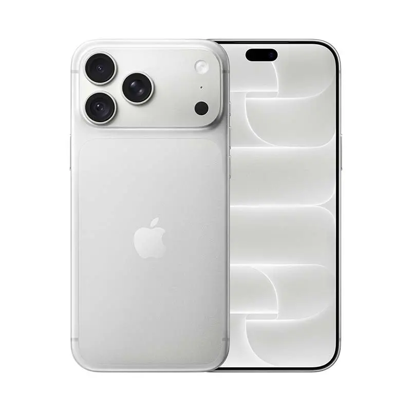 Apple iPhone 18 Pro Max Silver Front & Back
